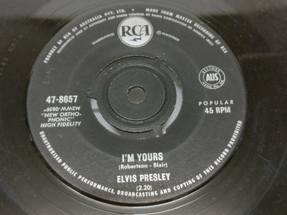 Elvis Presley I'm Yours RCA Australia 7" English EP  (EP064)