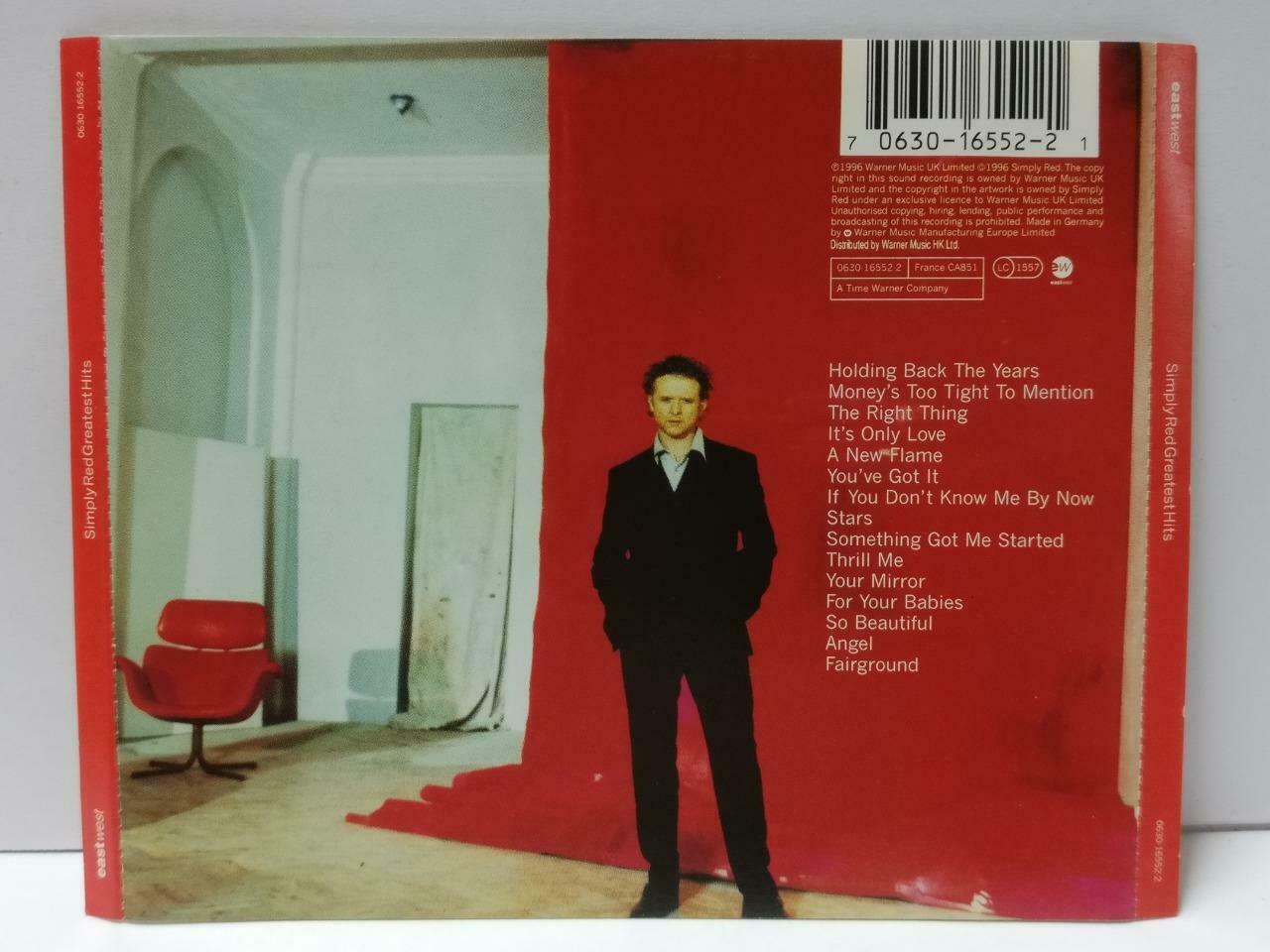 Simply Red Greatest Hits Stars For Your Babies 1996 Germany English CD CDS510