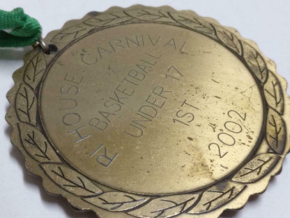 Singapore Raffles Institution RI House Carnival Basketball 2002 Medal (C092)