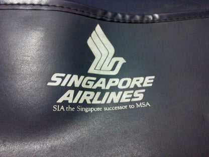 Mega Rare Vintage Singapore Airlines SIA Travel Briefcase Bag (A717)