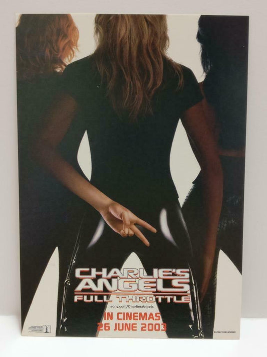LUCKYPIGEON888 Movie Charlie's Angels Cameron D 2003 Singapore Postcard (E0347)