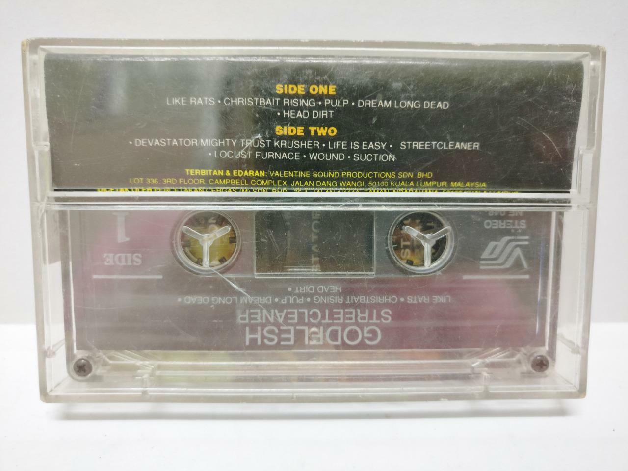 GodFlesh Street Cleaner 1991 Malaysia Cassette (CT206)