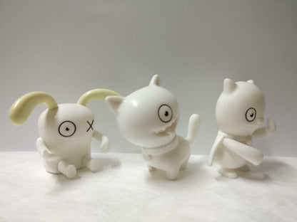 Singapore McDonalds White Ugly Dolls Cute Figure Toys x6 Lot F/S (FTY011) *F