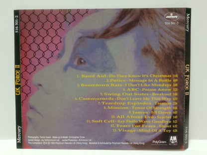 UK Force II The Police ABC Tears For Fears Band Aid 1993 Hong Kong CD CDS481