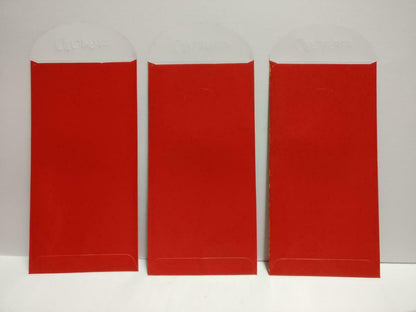 5 Different Design Chinese Red Packet Money Paper Envelope x Lot of 5 (P1053)