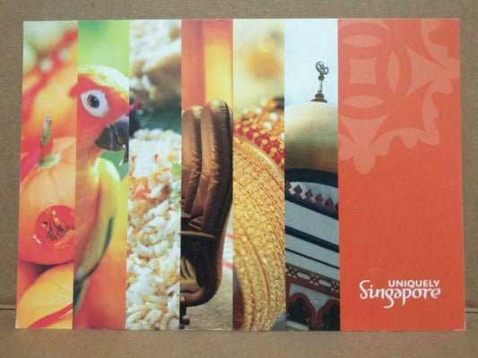 LUCKYPIGEON Singapore Tourism Board Uniquely Singapore Ad Postcard (C2081)