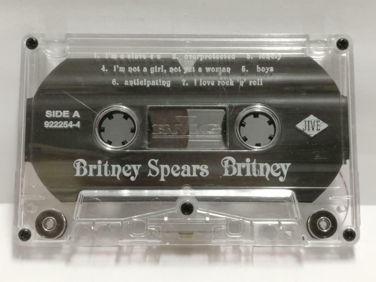 Britney Spears BRITNEY 2001 Mega Rare Malaysia English Cassette CT474