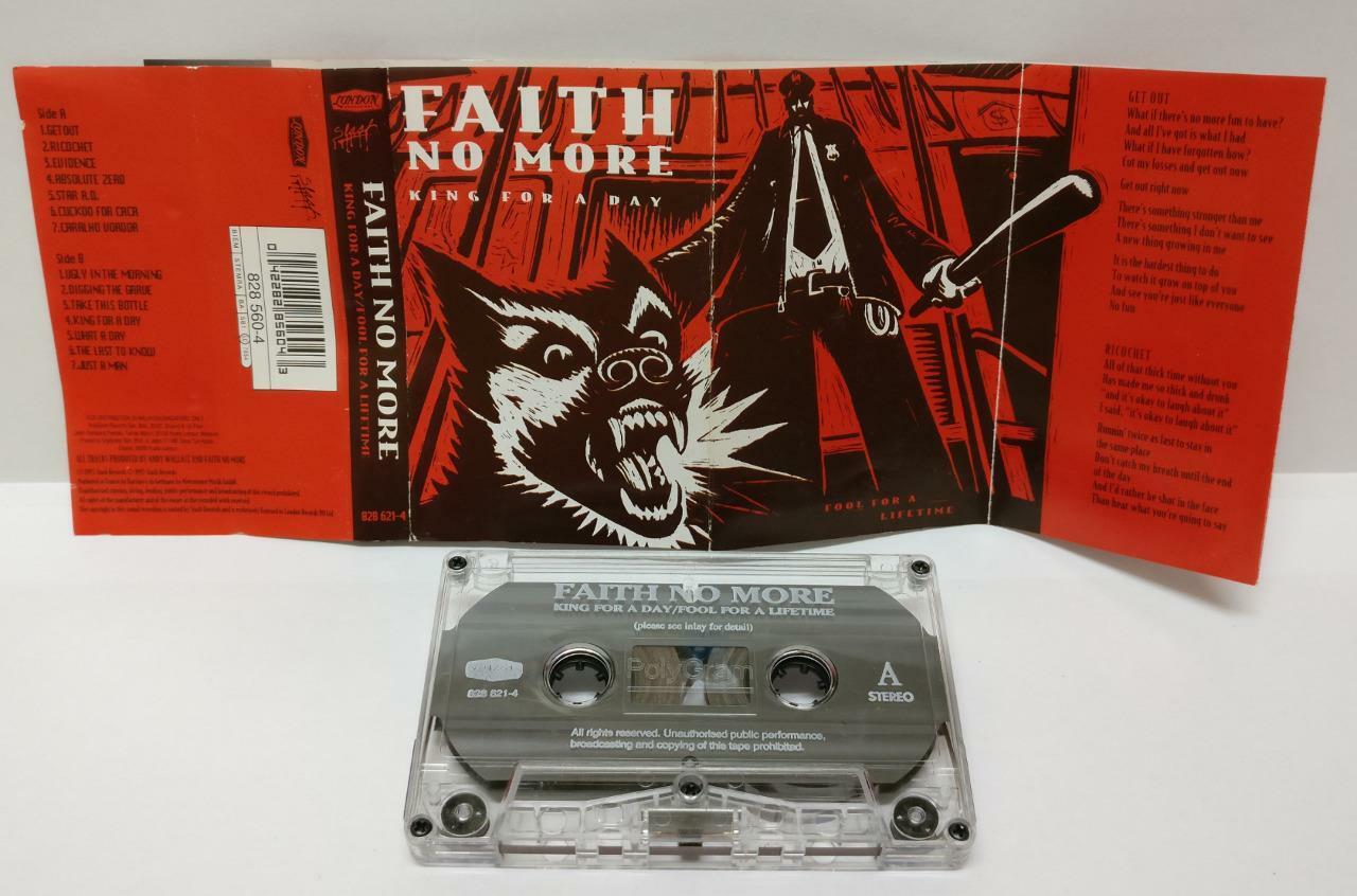 Faith No More King For A Day 1995 Rare Singapore Cassette Wolf  (CT167)