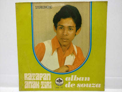 Singapore Alban De Souza Ratapan anak Tiri 1974 Rare Malay EP 7" (EP353)