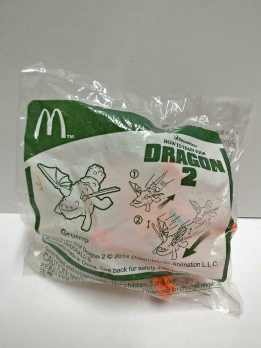 Sealed Happy Meal McDonald's Dragon 2 Grump 2014 Malaysia Toy F/S (PTY195)