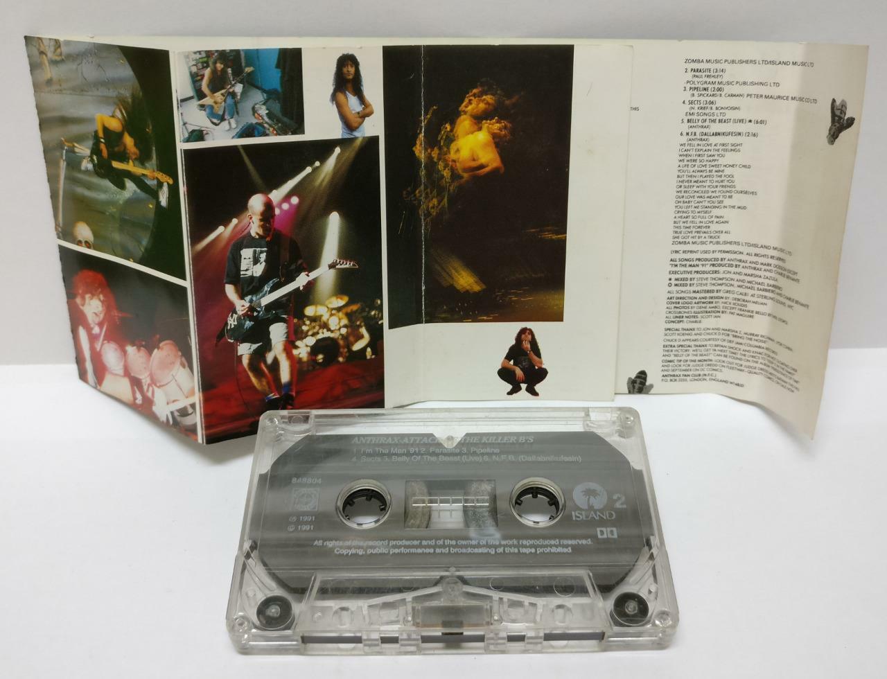 Anthrax Attack Of The Killers B'S 1991 Cassette (CT203)