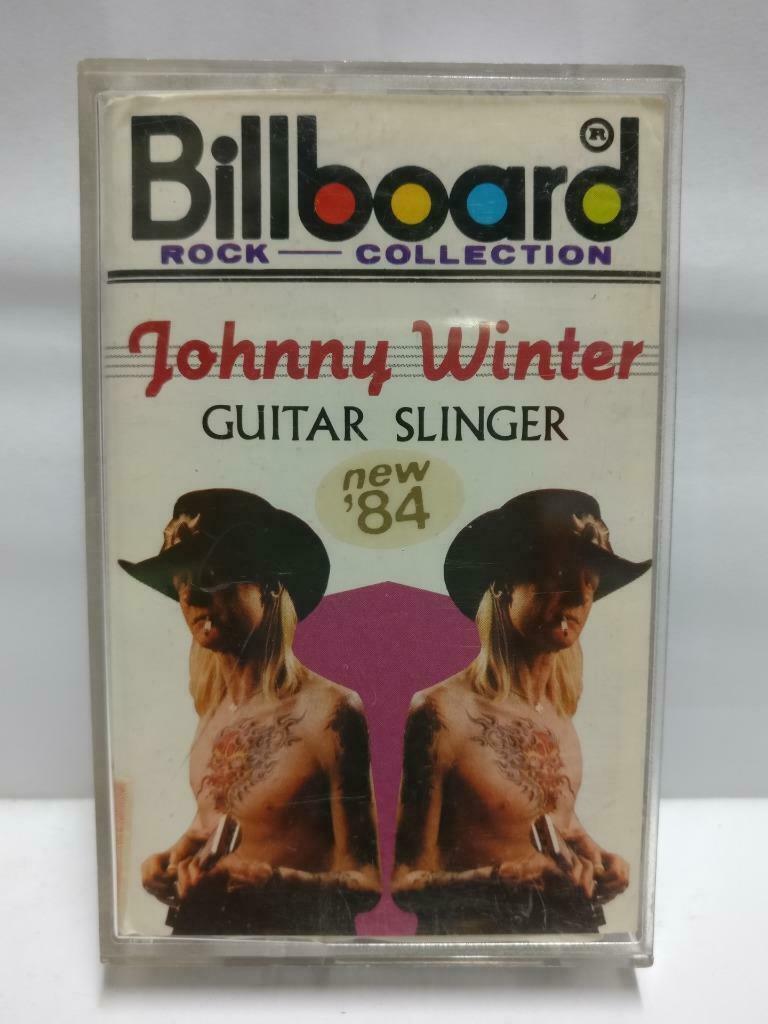 Johnny Winter Guitar Slinger 1984 Rare Indonesia English Cassette CT492