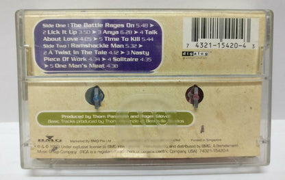 Mega Rare Deep Purple The Battle Rages On 1993 BMG Singapore Cassette  CT208