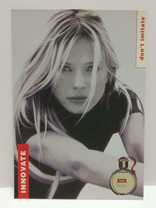 LUCKYPIGEON888 Hugo Boss Sexy Woman Perfume Parfum Singapore Ad Postcard (E0240)