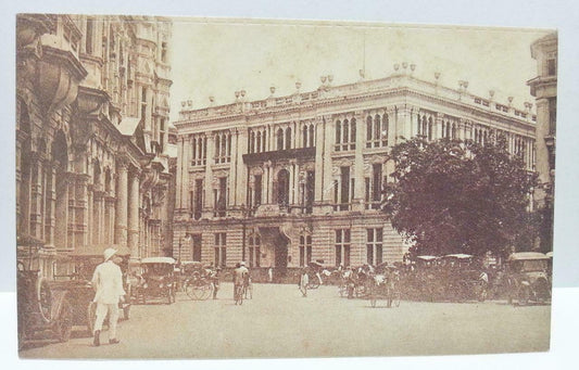 Singapore Fullerton Square Vintage Singapore Postcard Reprint (AC116)