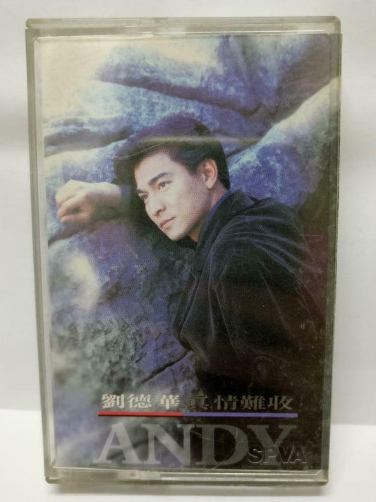 Hong Kong Andy Lau 刘德华 真情难收 卡帶 磁帶 1993 Singapore WEA Chinese Cassette (CT384)