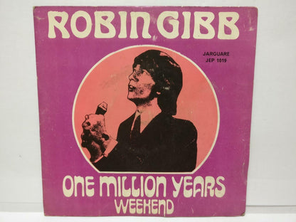 Robin Gibb One Million Years Unique Cover & Label Singapore 7" EP (EP047)