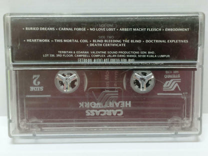 Carcass Heartwork 1994  Rare Malaysia Cassette (CT160)