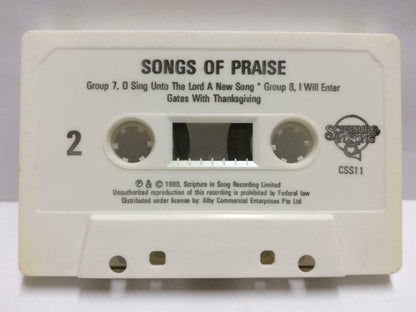 Christian Worship Jesus God Songs Of Praise 1980 New Zealand Cassette CT535