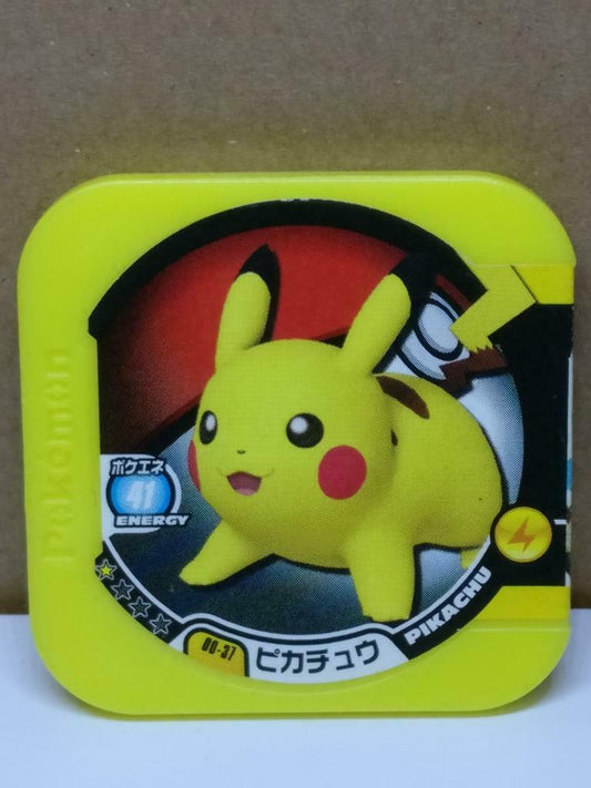 Pokemon Tretta Trading Card Chip 00-37 Pikachu F/S (A1793)