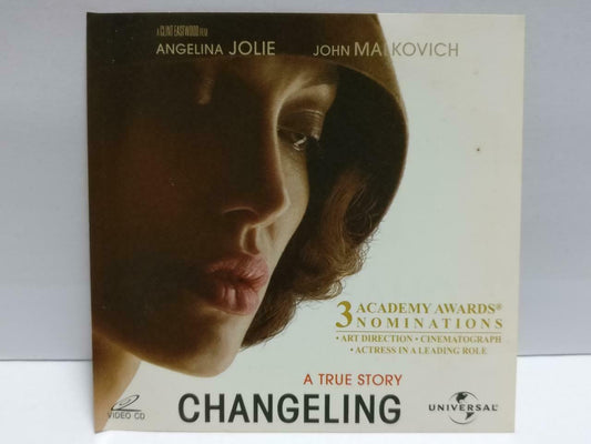 Movie Changeling Angelina Jolie Rare Singapore Video CD 2x VCD OOP (CDS373)