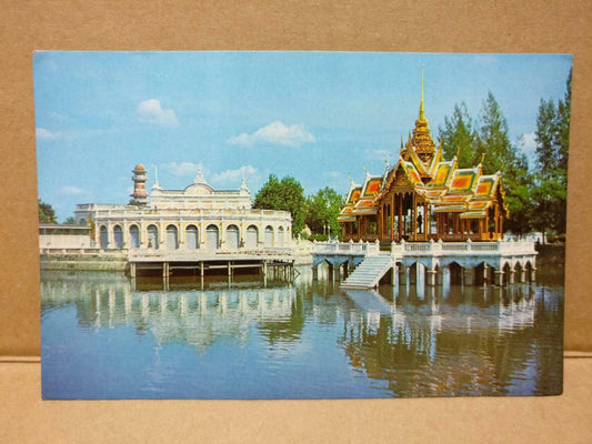 LUCKYPIGEON Royal Summer Palace Bang Pa-In Ayudhya Thailand Postcard (C1850)