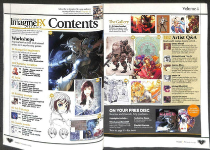 Imagine FX Manga English Magazine With CD Japanese Cartoon Art Anime Japan M084