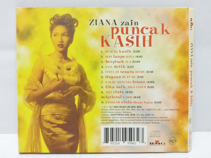 Malaysia Malay Ziana Zain Puncak Kasih 1997 Malaysia Melayu CD (CD683)