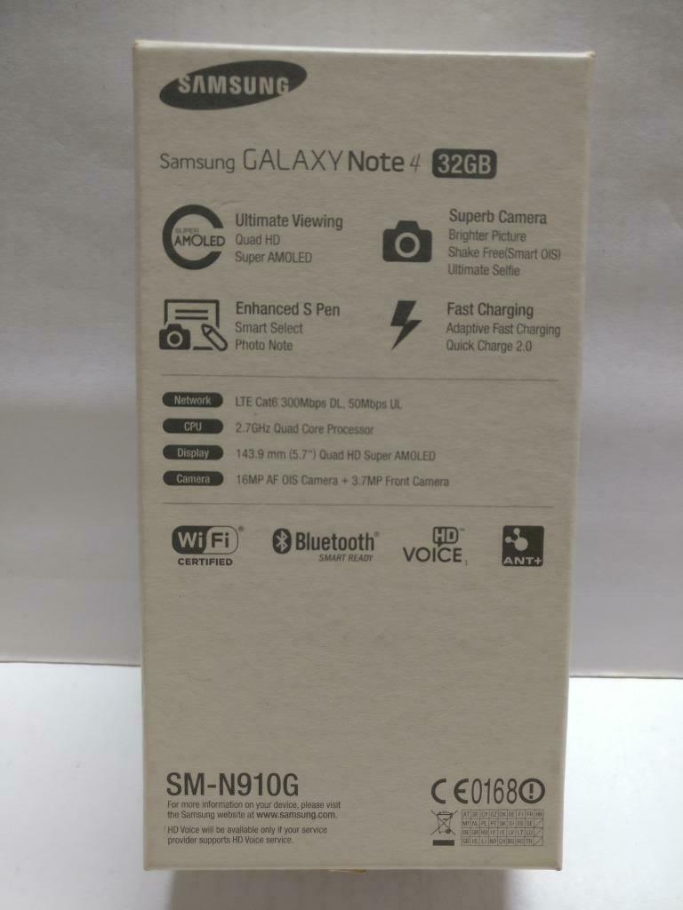 Samsung Galaxy Note 4 32GB Empty Box Only  No Phone (BX073)