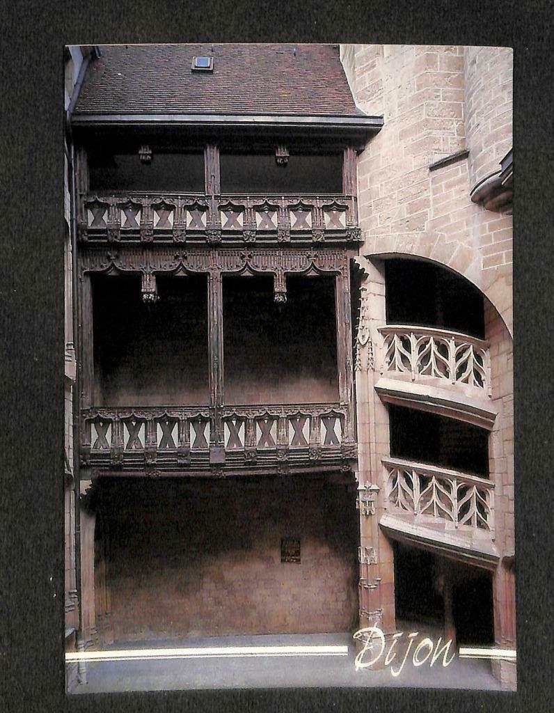 LUCKYPIGEON Hotel Chambellan Building Dijon France Postcard (C1705)