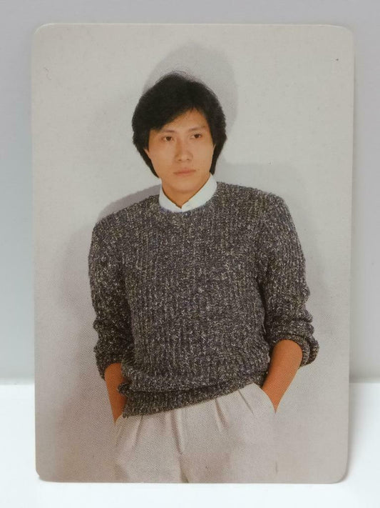 Vintage Taiwan Singer Pan An Bang 潘安邦 Singapore Tony Lyric Photo Card F/S (P085)