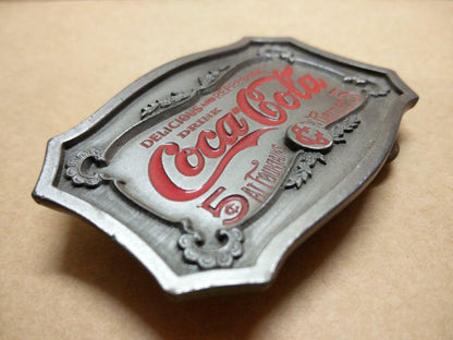 LP888 Coca Cola Coke Heavy Metal Belt Buckle Made In USA (B570)