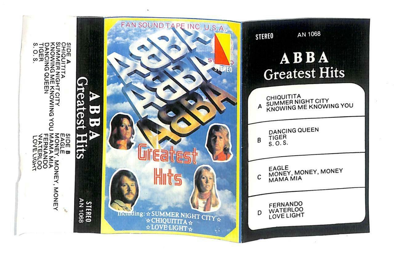 Rare ABBA Greatest Hits Summer Night City Singapore English Cassette CT880