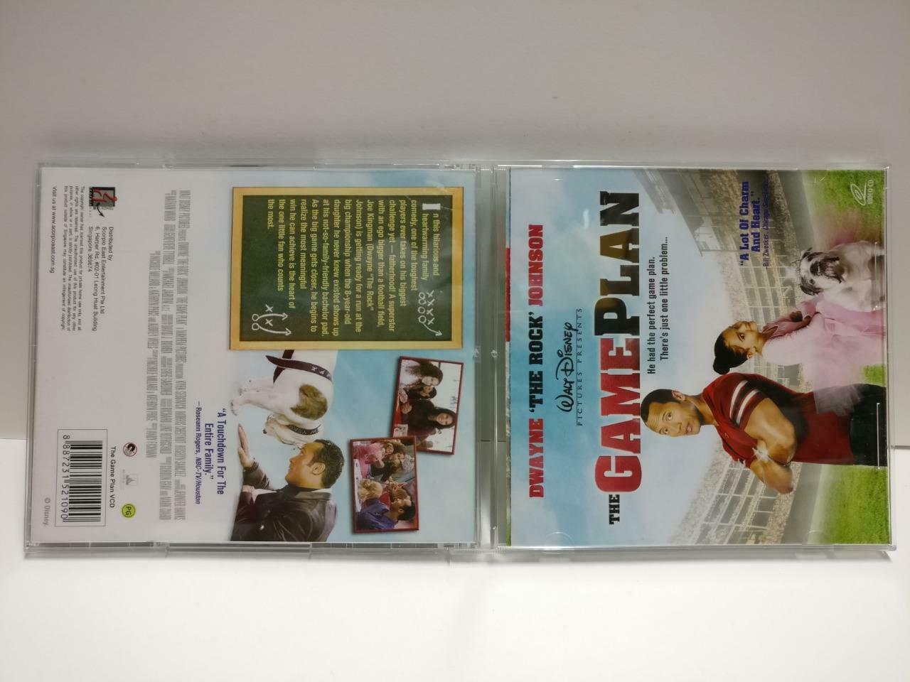 Movie The Game Plan Dwayne The Rock Singapore English Video CD 2x VCD CD1149 D