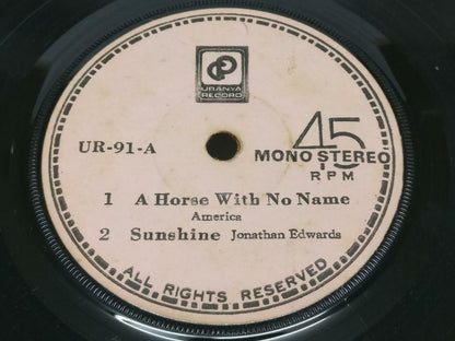 America Christie Paul Simon Rare Singapore Cover Label 7" EP (EP022)