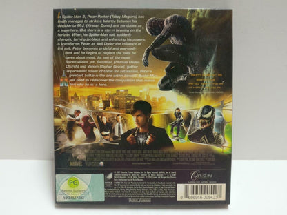 Movie Marvel Spider-Man 3 Tobey Maguire 2007 Singapore Video CD 2x VCD CD1094