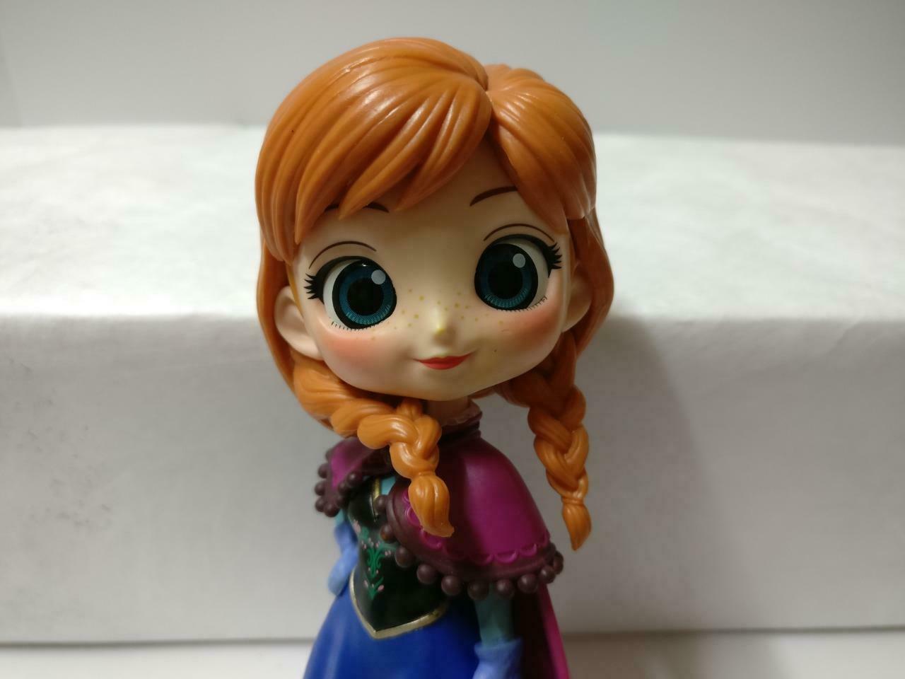 Disney QPosket Frozen Anna Cinderella Cute Figure Toys x2 Lot F/S (FTY010) *25