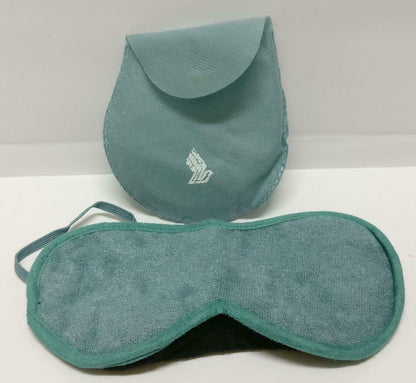 SIA Singapore Airlines Sleeping Eye Mask w/ Pouch F/S (A2129)