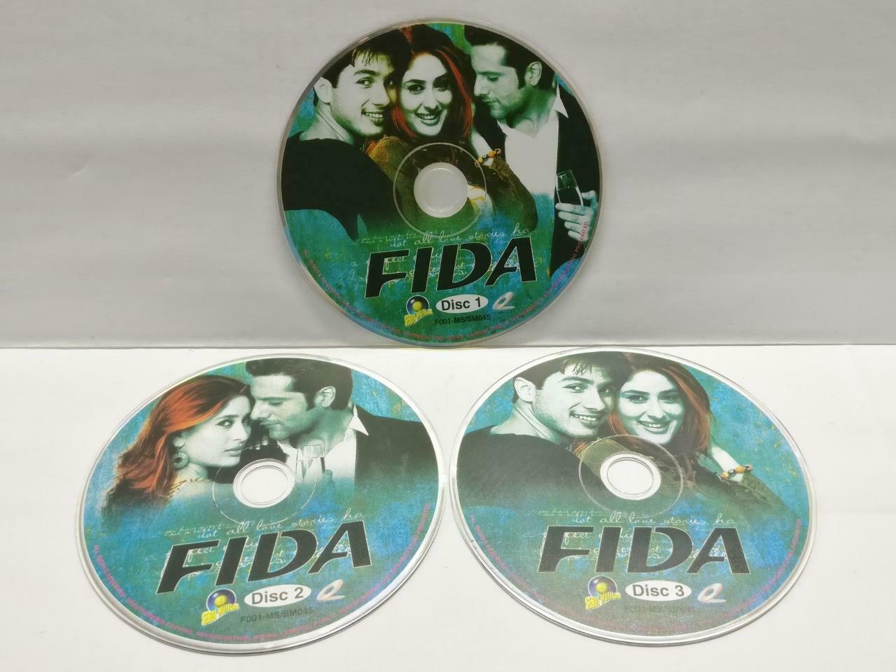 India Bollywood Hindi Movie Fida Shahid Kapoor Malaysia Video CD 3x VCD CD985