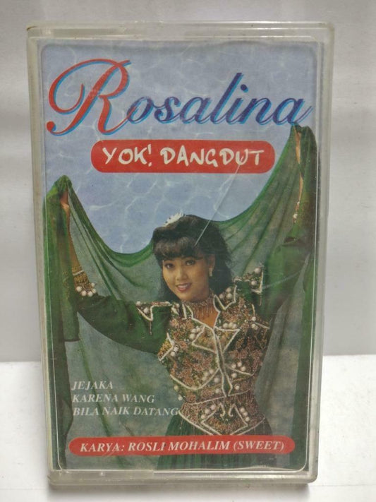 Malay Rosalina Yok ! DangDut Rare Singapore Melayu Cassette CT748