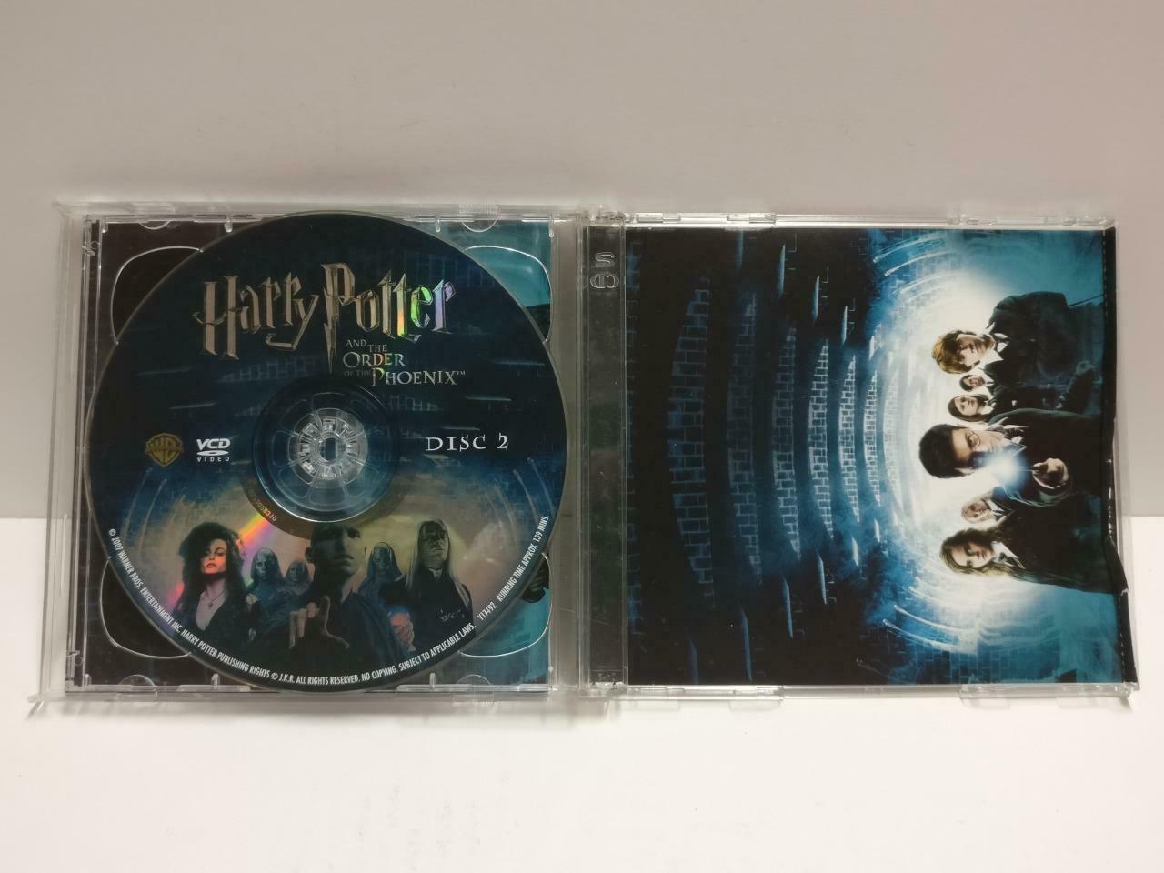 Movie Harry Potter The Order of the Phoenix Singapore Video CD 2x VCD CD1097