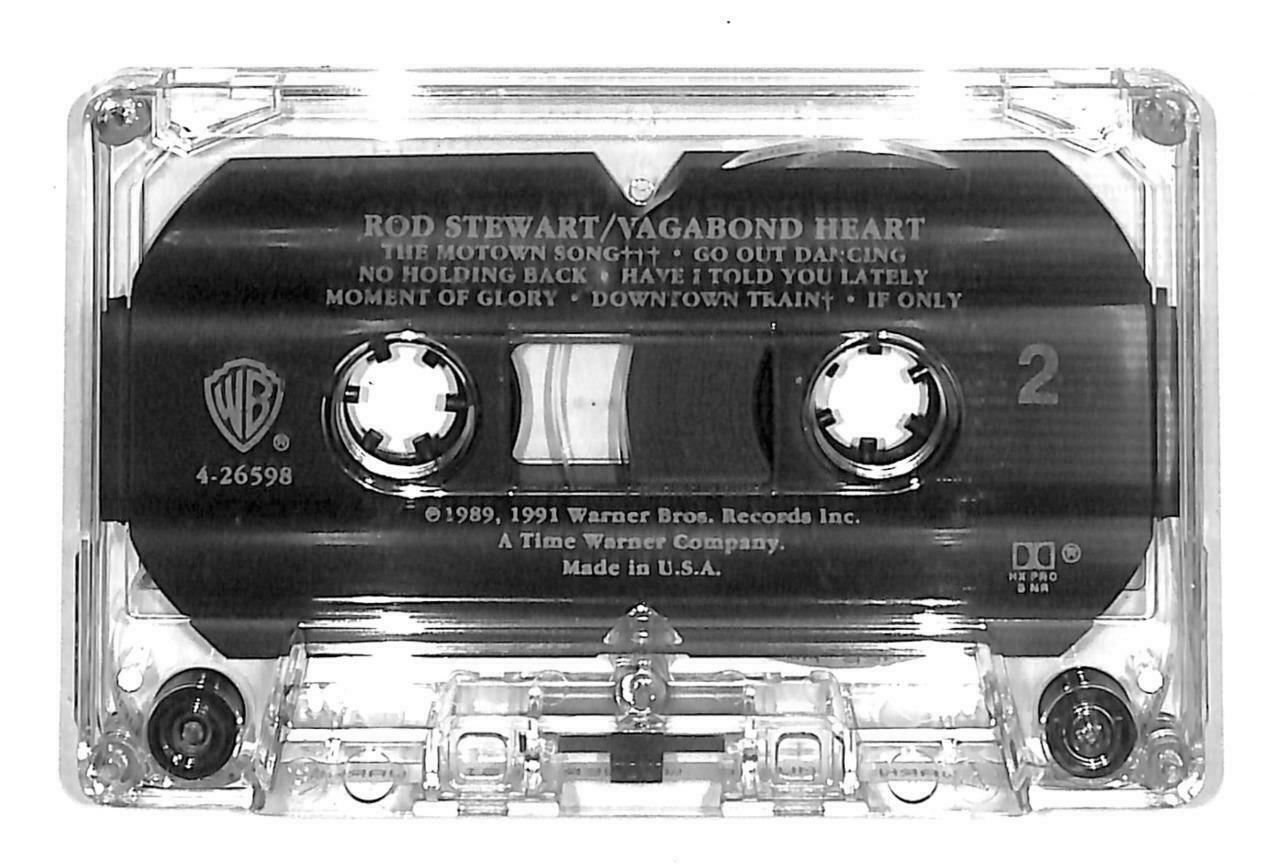 Rare Rod Stewart Vagabond Heart 1991 Singapore English Cassette CT950