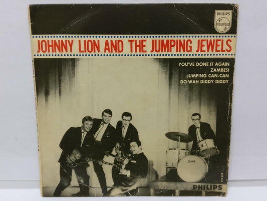 Johnny Lion & The Jumping Jewels You've Done It Again Holland 7" EP EP095