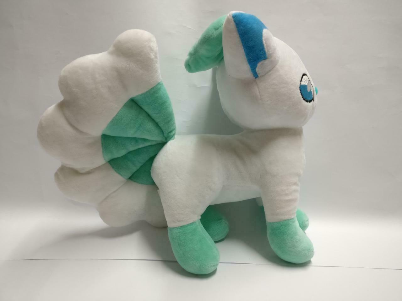 Japan Pokemon Center Alolan Vulpix Poké 11" Plush Soft Toy 2017 F/S (PTY001)