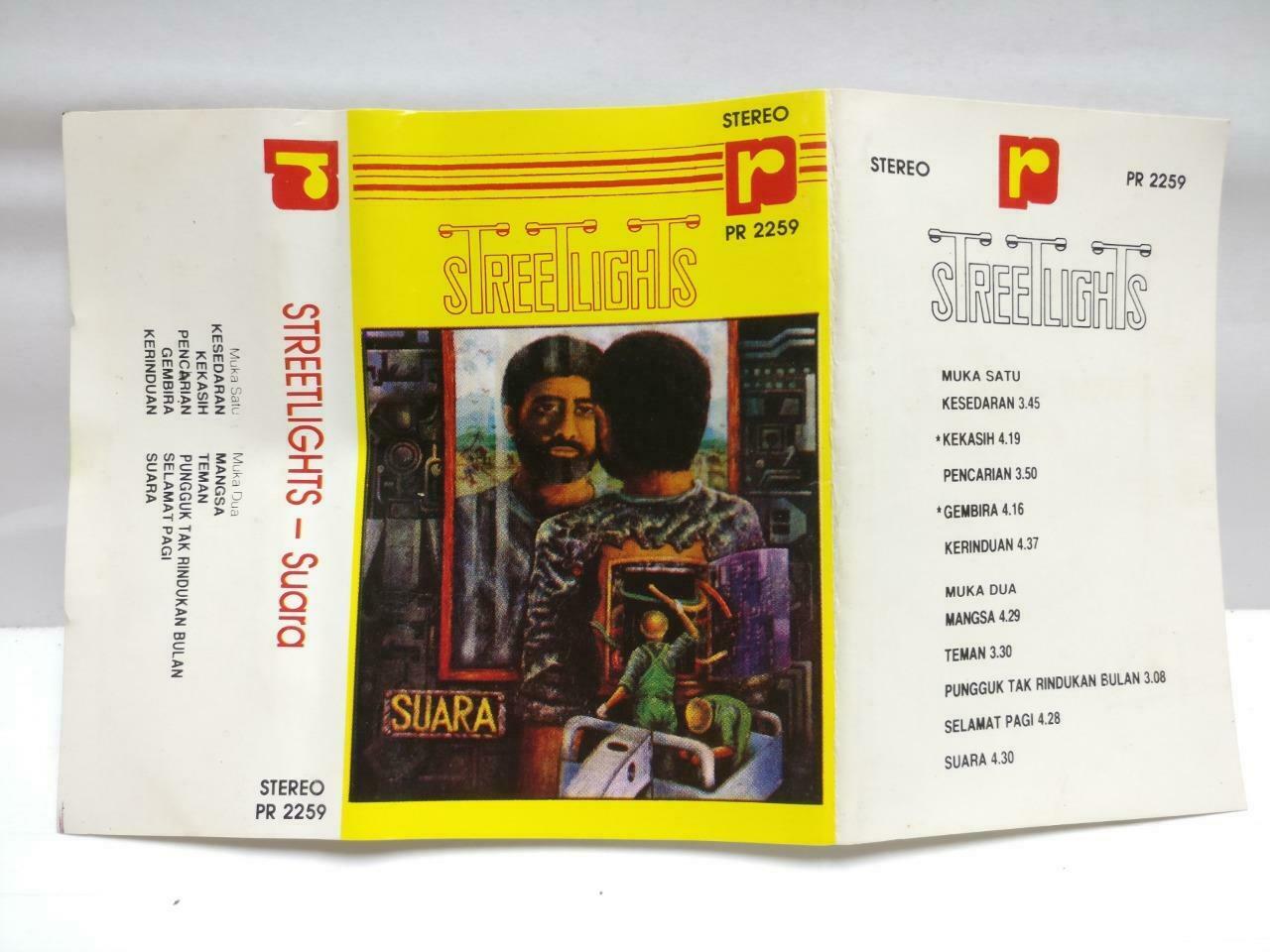 Malaysia Malay Street Lights Suara Rare Singapore Melayu Cassette CT736