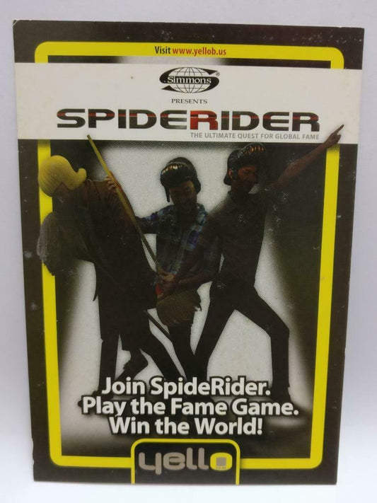 LUCKYPIGEON888 SpideRider Talent Show Fame Game Singapore Ad Postcard (E0048)