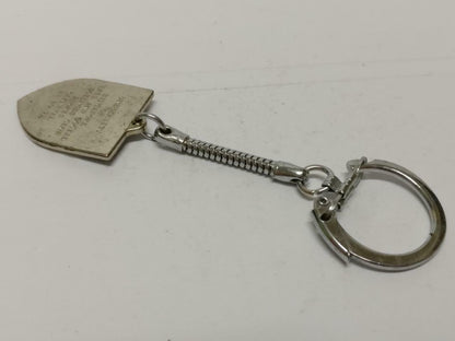 LP888 Rare 1977 University Of Singapore Sports Metal Lion Keychain Keyring F/S (B666)