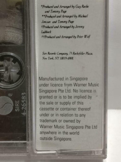 Tommy Page From The Heart Mega Rare Singapore English Cassette CT494