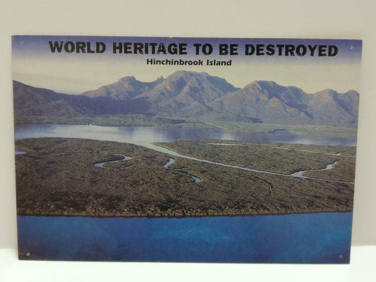 LUCKYPIGEON888 Australia Hinchinbrook Island Heritage 1996 Postcard (E0278)