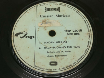 Malay Hussain Marican Jangan Merajok G/F Psych Garage Rare Malaysia EP 7" EP399